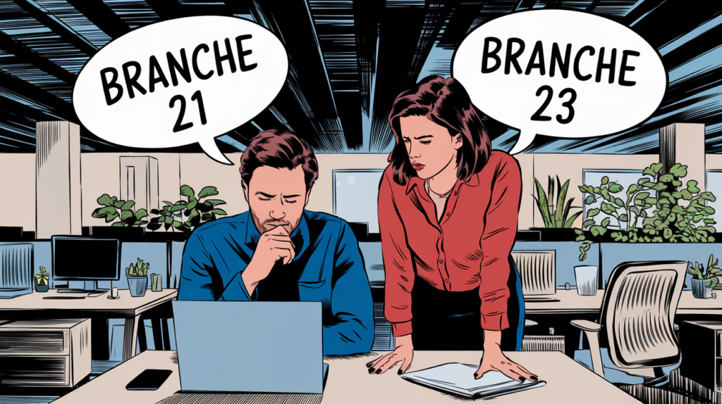 Branche 21 ou Branche 23, quelle est la meilleure solution ?